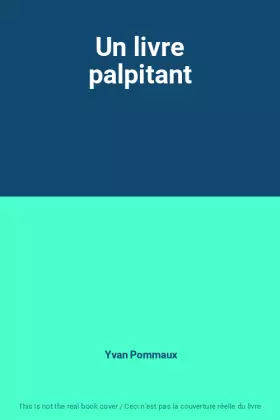 Couverture du produit · Un livre palpitant