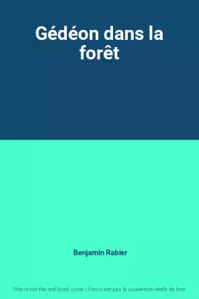 Couverture du produit · Gédéon dans la forêt