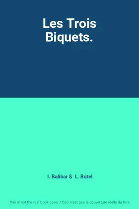 Couverture du produit · Les Trois Biquets.