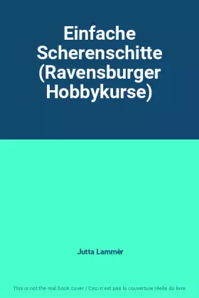 Couverture du produit · Einfache Scherenschitte (Ravensburger Hobbykurse)