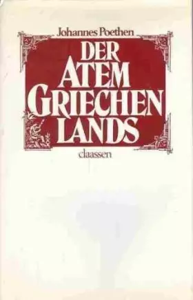Couverture du produit · Der Atem Griechenlands