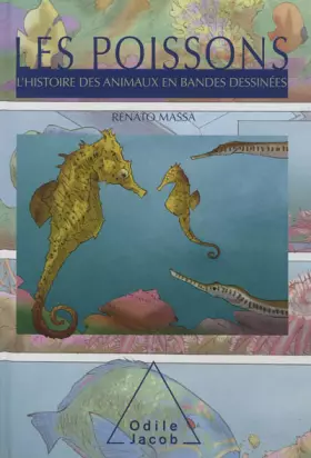 Couverture du produit · Les poissons : L'histoire des animaux en bandes dessinées