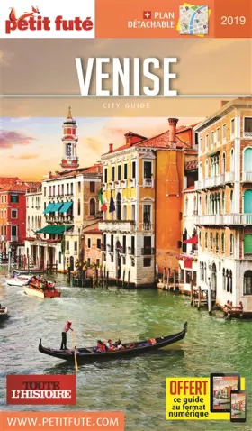 Couverture du produit · Guide Venise 2019 Petit Futé + Plan
