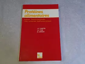 Couverture du produit · Protéines alimentaires