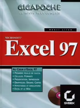 Couverture du produit · Excel 97 pour Windows