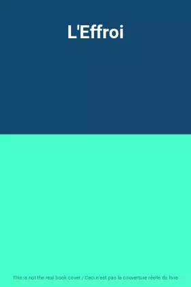 Couverture du produit · L'Effroi
