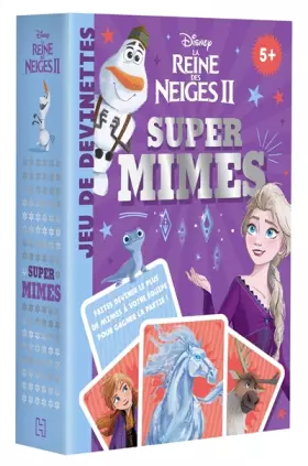 Couverture du produit · LA REINE DES NEIGES 2 - Jeux de cartes - Super Mimes - Disney