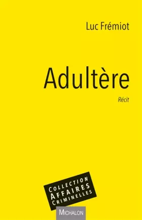 Couverture du produit · Adultère