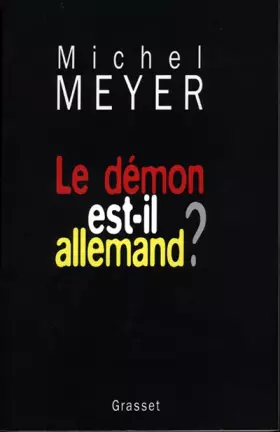 Couverture du produit · Le démon est-il allemand ?