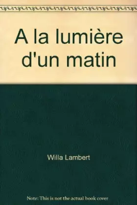 Couverture du produit · À la lumière d'un matin (Harlequin)
