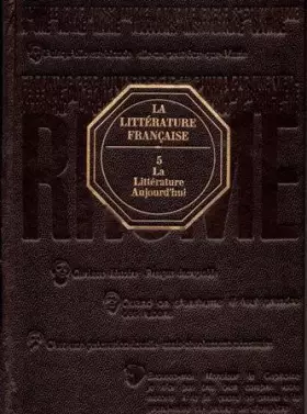 Couverture du produit · La littérature française 5/ La littérature Aujourd'hui