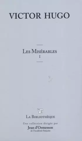 Couverture du produit · Les Misérables, Tome 1 :