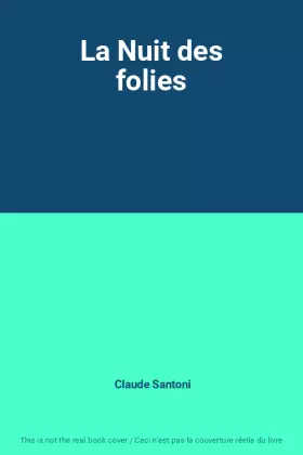 Couverture du produit · La Nuit des folies