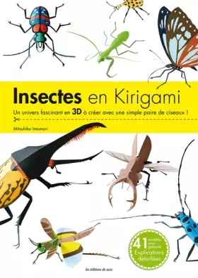 Couverture du produit · INSECTES EN KIRIGAMI