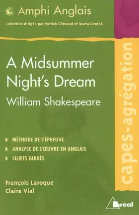 Couverture du produit · A Midsummer Night'S Dream De William Shakespeare