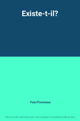 Couverture du produit · Existe-t-il?