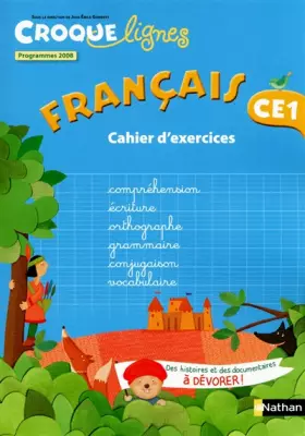 Couverture du produit · Français CE1 : Cahier d'exercies, programmes 2008