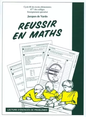 Couverture du produit · Réussir en maths: Lecture d'énoncés de problèmes