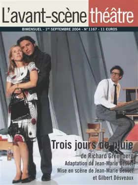 Couverture du produit · L'avant-Scene Theatre n°1167  Trois jours de pluie