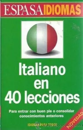 Couverture du produit · Italiano en 40 lecciones