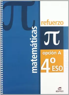 Couverture du produit · Refuerzo Matemáticas 4º ESO opción A (Cuadernos de Refuerzo) - 9788497714310