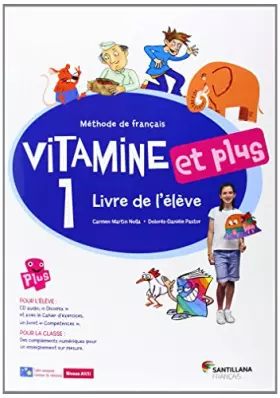Couverture du produit · VITAMINE ET PLUS 1 LIVRE ELEVE + CD + CD DICT - 9788492729821