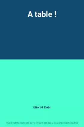Couverture du produit · A table !