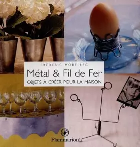 Couverture du produit · METAL ET FIL DE FER. Objets à créer pour la maison