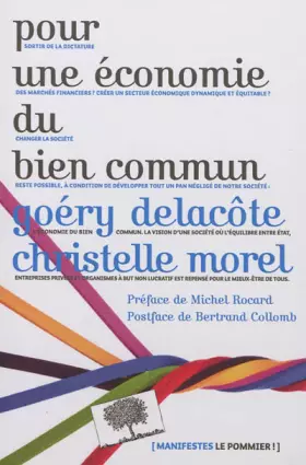 Couverture du produit · Pour une économie du bien commun