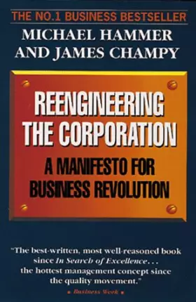 Couverture du produit · Reengineering the Corporation: A Manifesto for Business Revolution