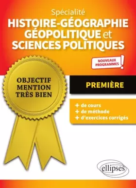 Couverture du produit · Spécialité Histoire-géographie, géopolitique et sciences politiques - Première - Nouveaux programmes