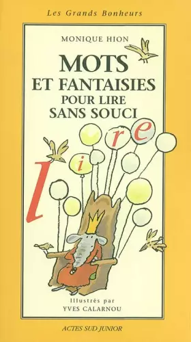 Couverture du produit · Mots et fantaisies pour lire sans souci