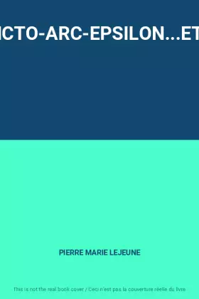 Couverture du produit · PICTO-ARC-EPSILON...ETC
