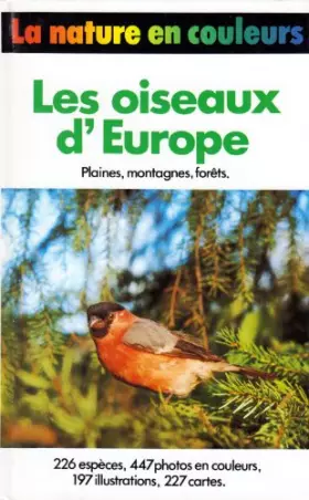 Couverture du produit · Les oiseaux d'Europe