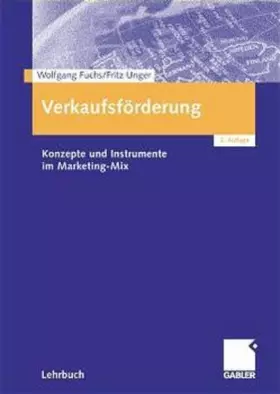 Couverture du produit · Verkaufsförderung: Konzepte und Instrumente im Marketing-Mix