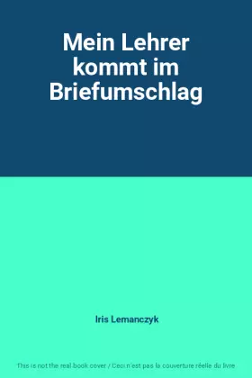 Couverture du produit · Mein Lehrer kommt im Briefumschlag