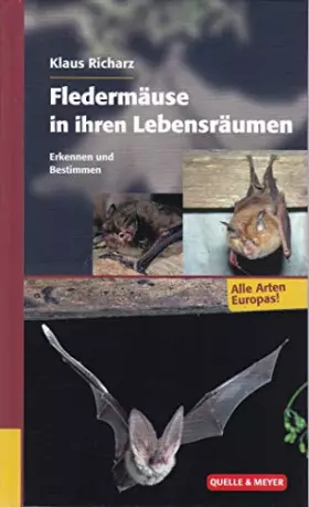 Couverture du produit · Fledermäuse in ihren Lebensräumen: Erkennen und Bestimmen