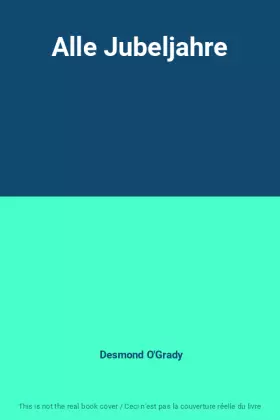 Couverture du produit · Alle Jubeljahre