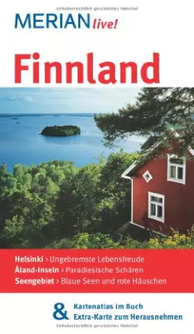 Couverture du produit · MERIAN live! Reiseführer Finnland: MERIAN live! - Mit Kartenatlas im Buch und Extra-Karte zum Herausnehmen