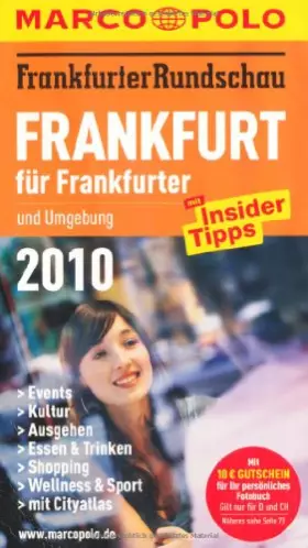 Couverture du produit · Frankfurt für Frankfurter 2010