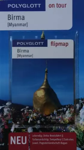Couverture du produit · Birma - Buch mit flipmap: Polyglott on tour Reiseführer