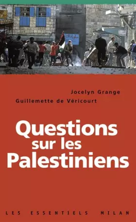 Couverture du produit · Questions sur les palestiniens