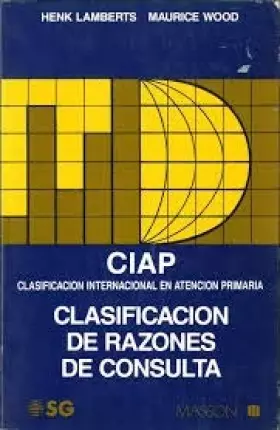 Couverture du produit · CLASIFICACION DE RAZONES DE CONSULTA. CLASIFICACION INTERN. EN ATEN.PRIMARIA