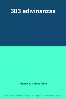 Couverture du produit · 303 adivinanzas