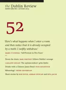 Couverture du produit · The Dublin Review: Autumn 2013 Number 52
