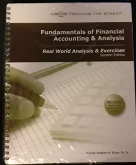 Couverture du produit · Fundamentals of Financial Accounting & Analysis