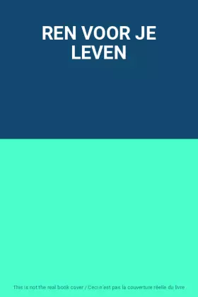Couverture du produit · REN VOOR JE LEVEN