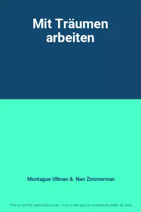 Couverture du produit · Mit Träumen arbeiten