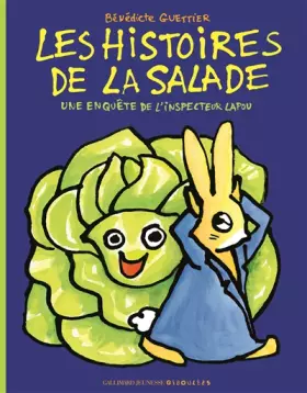 Couverture du produit · Les histoires de la salade. Une enquête de l'inspecteur Lapou - De 3 à 6 ans
