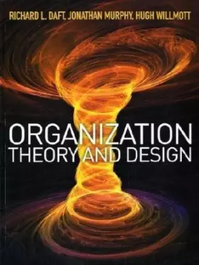 Couverture du produit · Organizational Theory and Design-